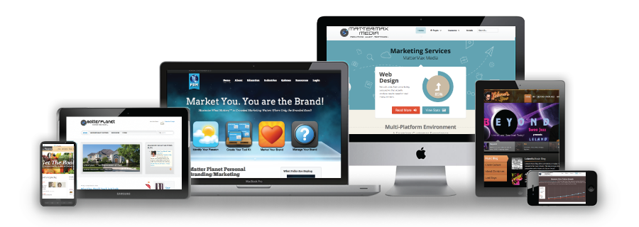 MatterMax Media Responsive Screen Web Design